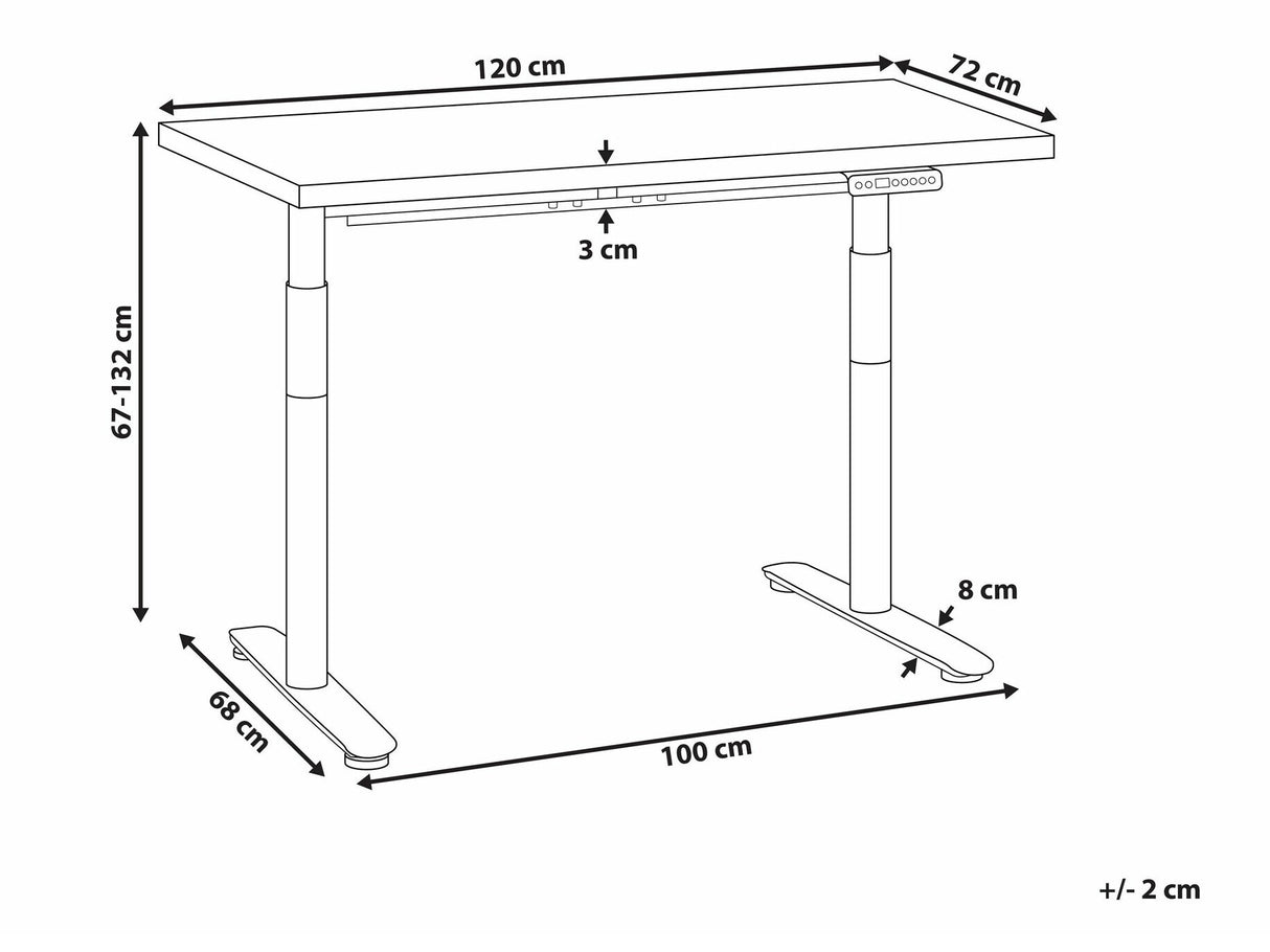 Reguliuojamo aukščio darbo stalas 590324