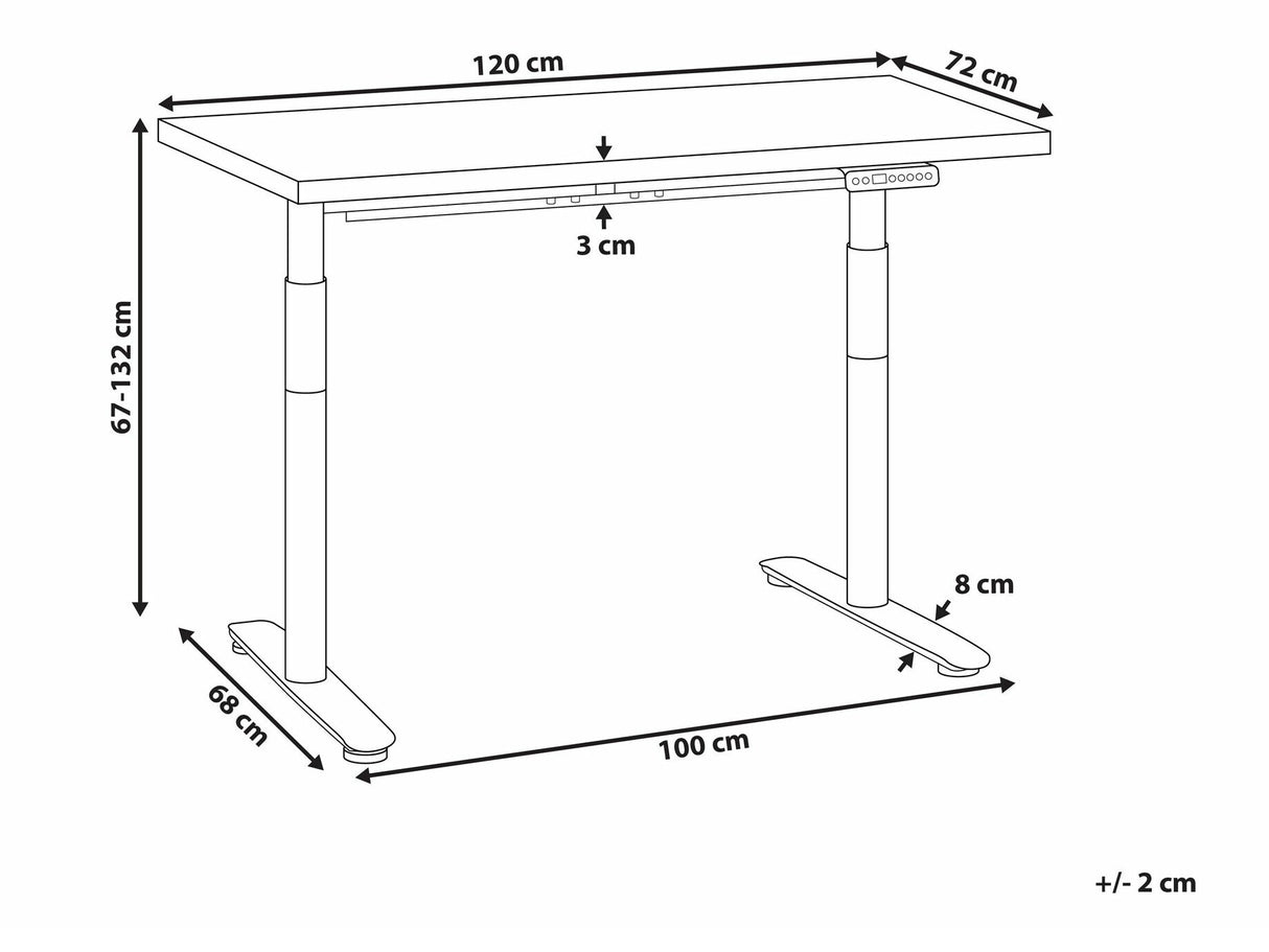Reguliuojamo aukščio darbo stalas 590324
