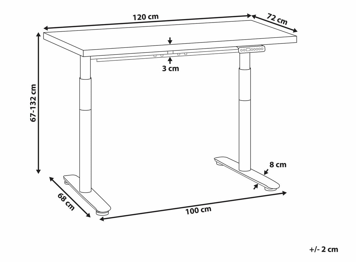 Reguliuojamo aukščio darbo stalas 590324