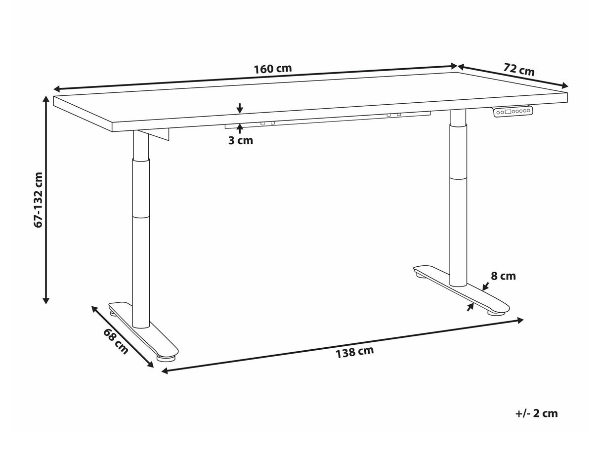 Reguliuojamo aukščio darbo stalas 590373