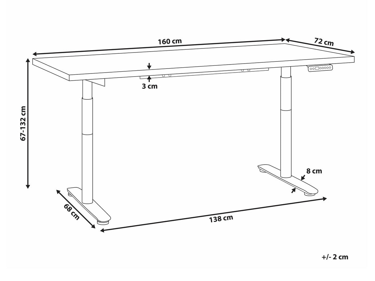 Reguliuojamo aukščio darbo stalas 590373