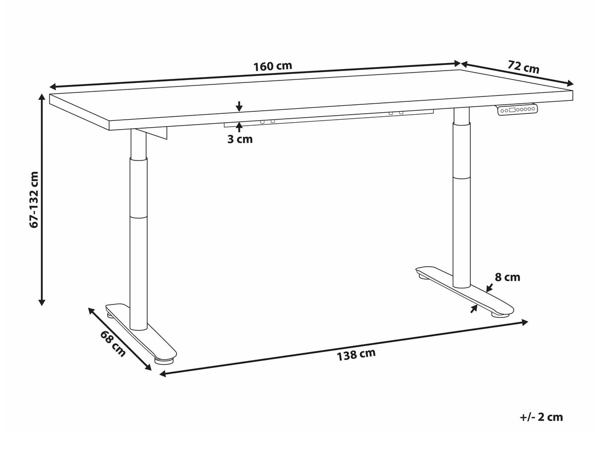 Reguliuojamo aukščio darbo stalas 590373