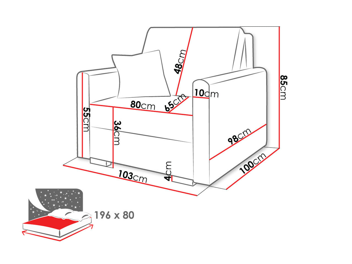 Fotelis 512410 4038340