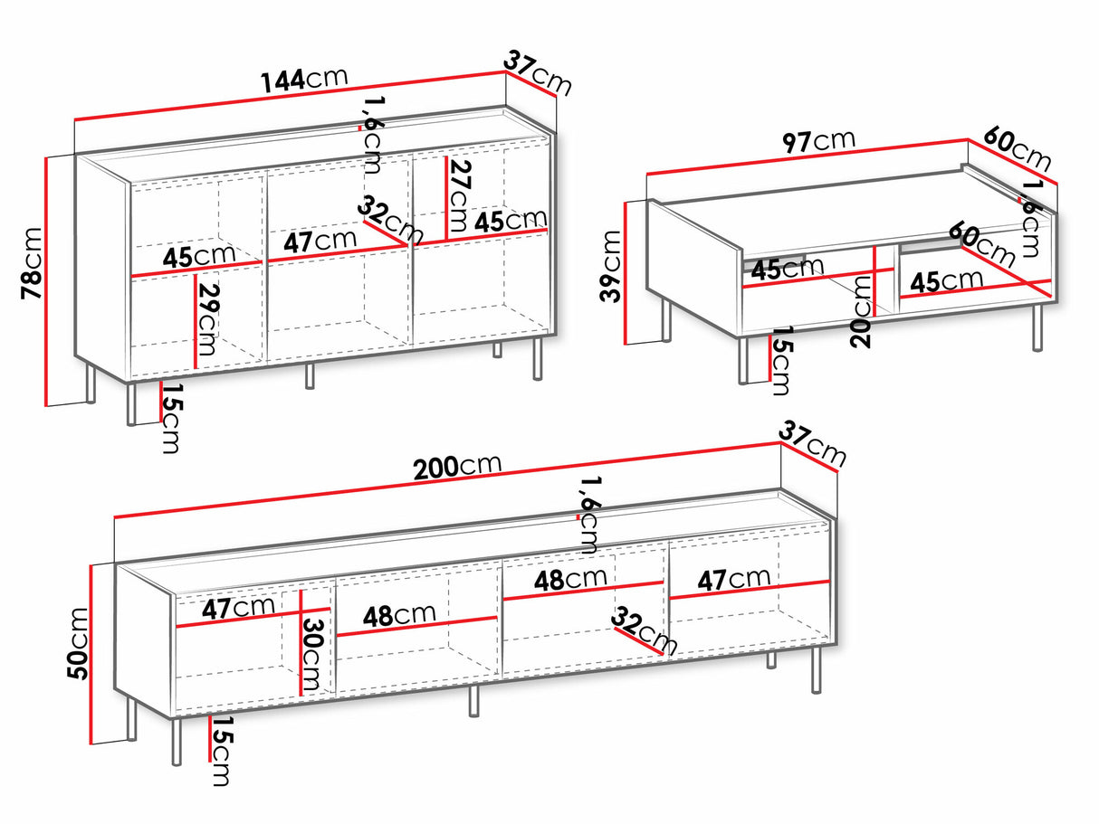 Svetainės komplektas 585409 4044957