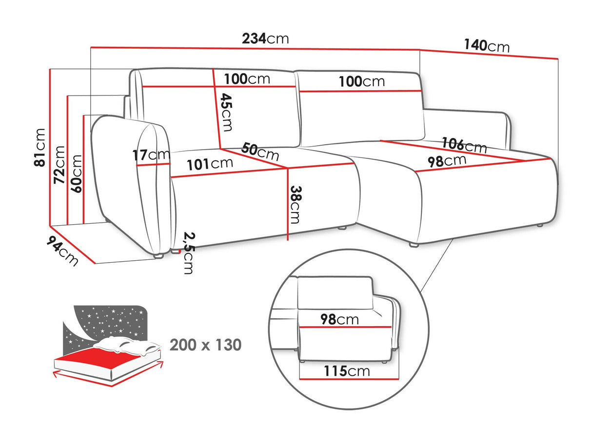 Minkštas kampas 591216
