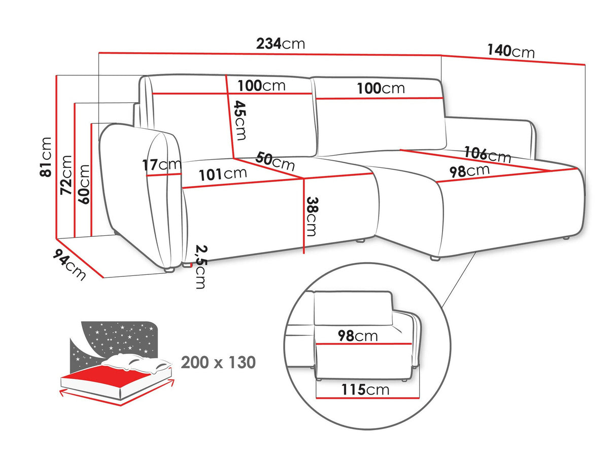 Minkštas kampas 591216