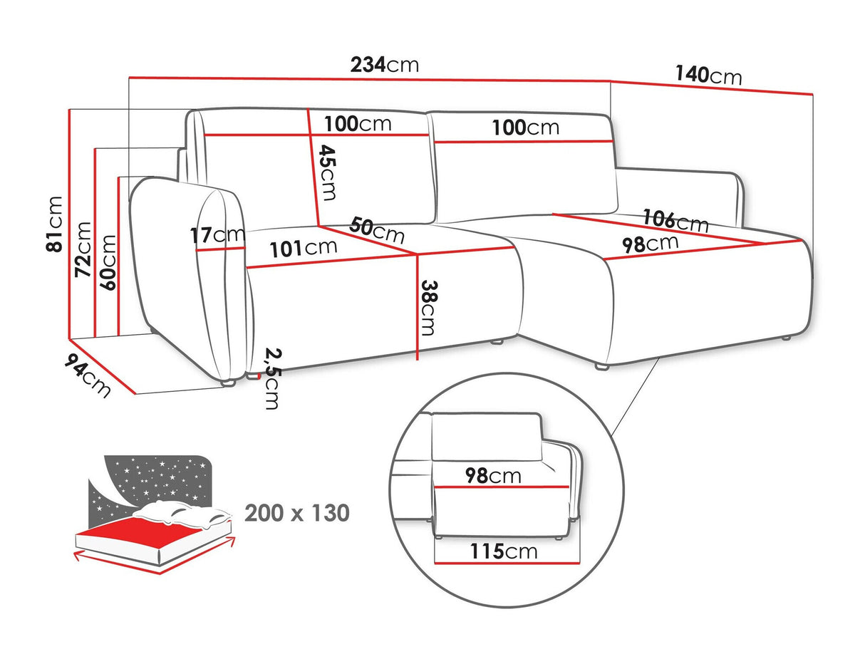 Minkštas kampas 591216