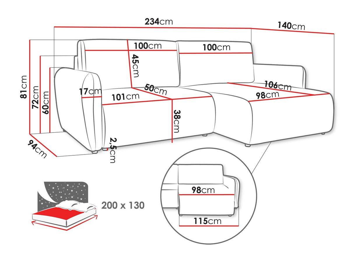 Minkštas kampas 591216