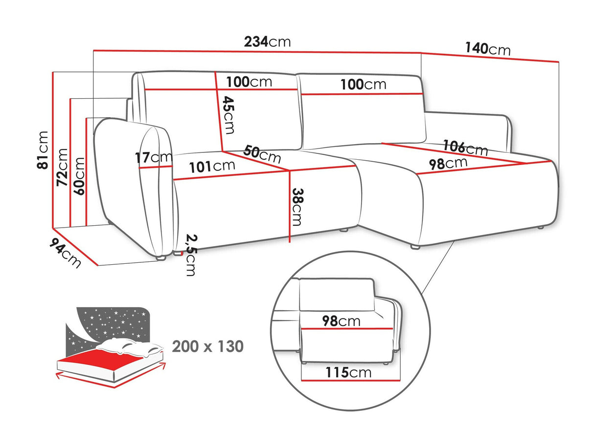 Minkštas kampas 591216