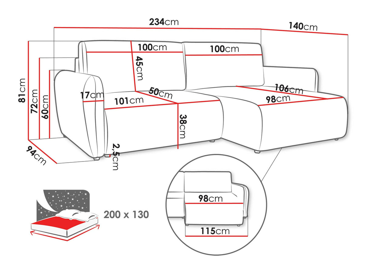 Minkštas kampas 591216