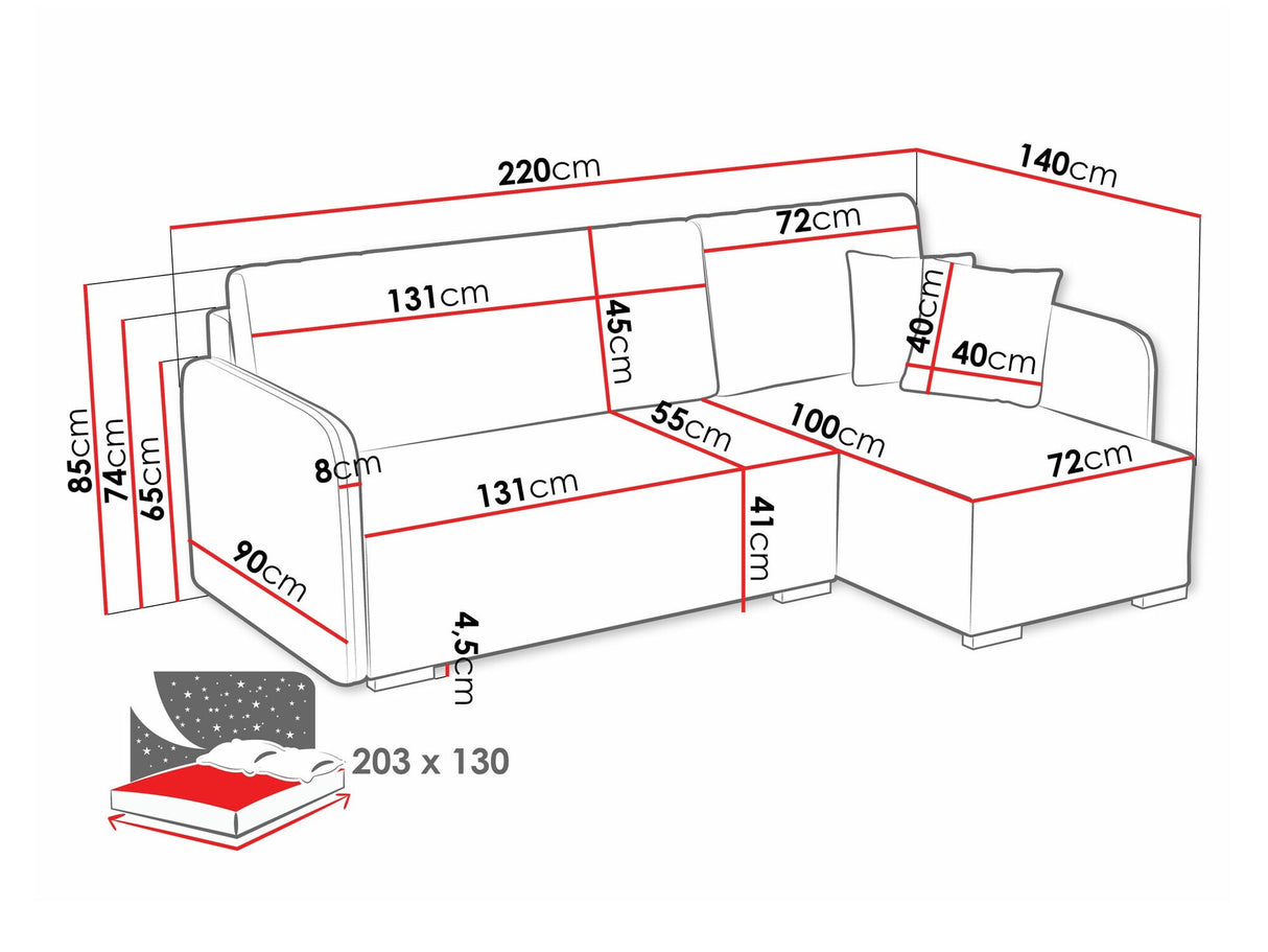 Minkštas kampas 591513