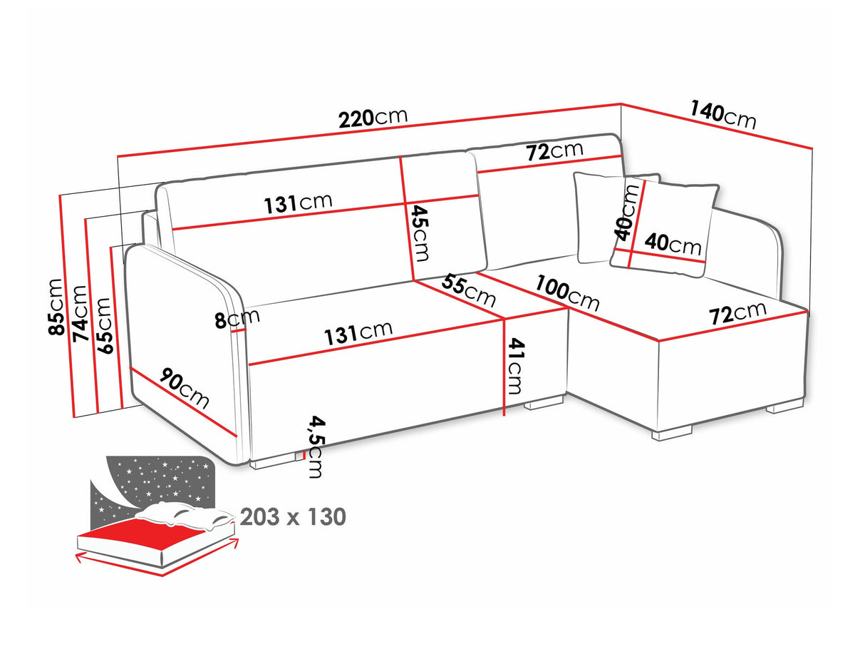 Minkštas kampas 591513