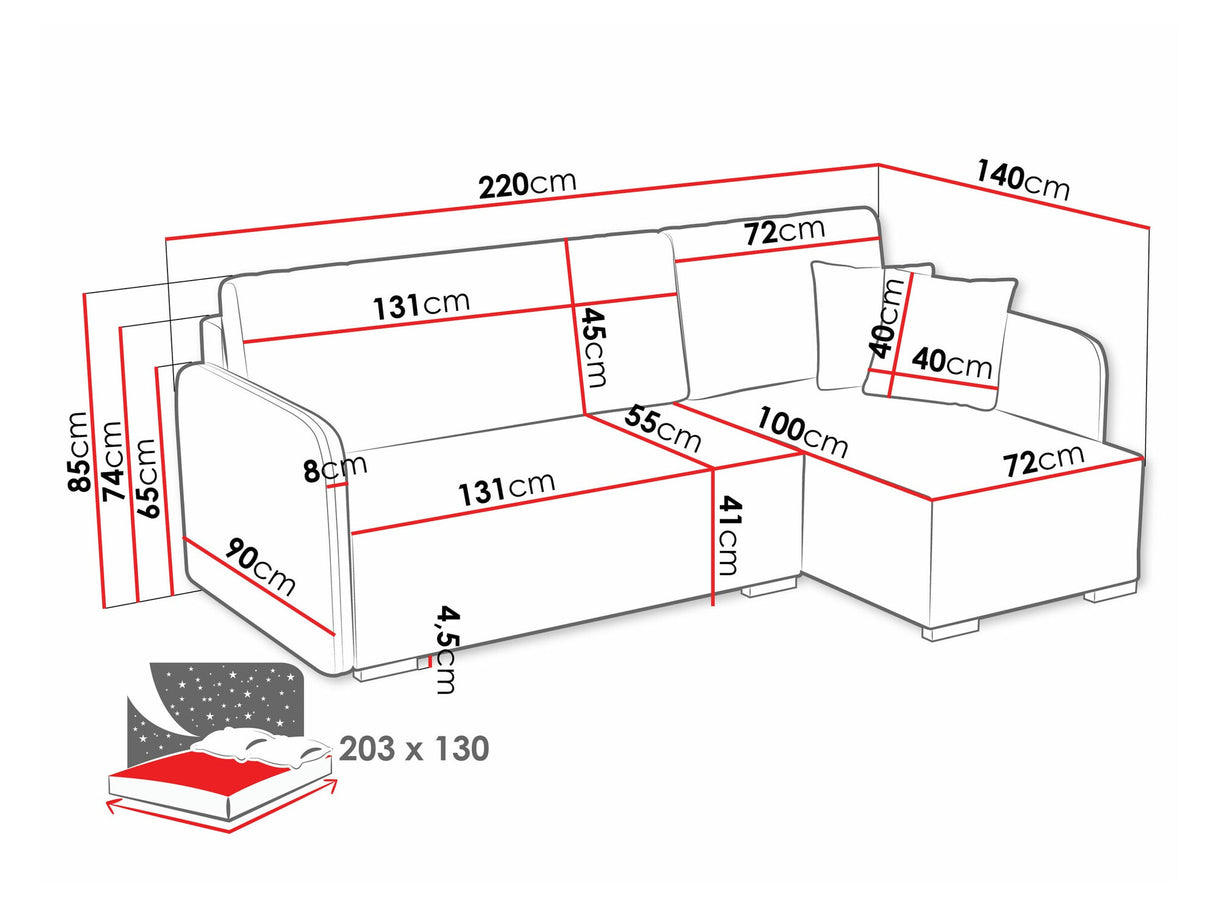 Minkštas kampas 591513