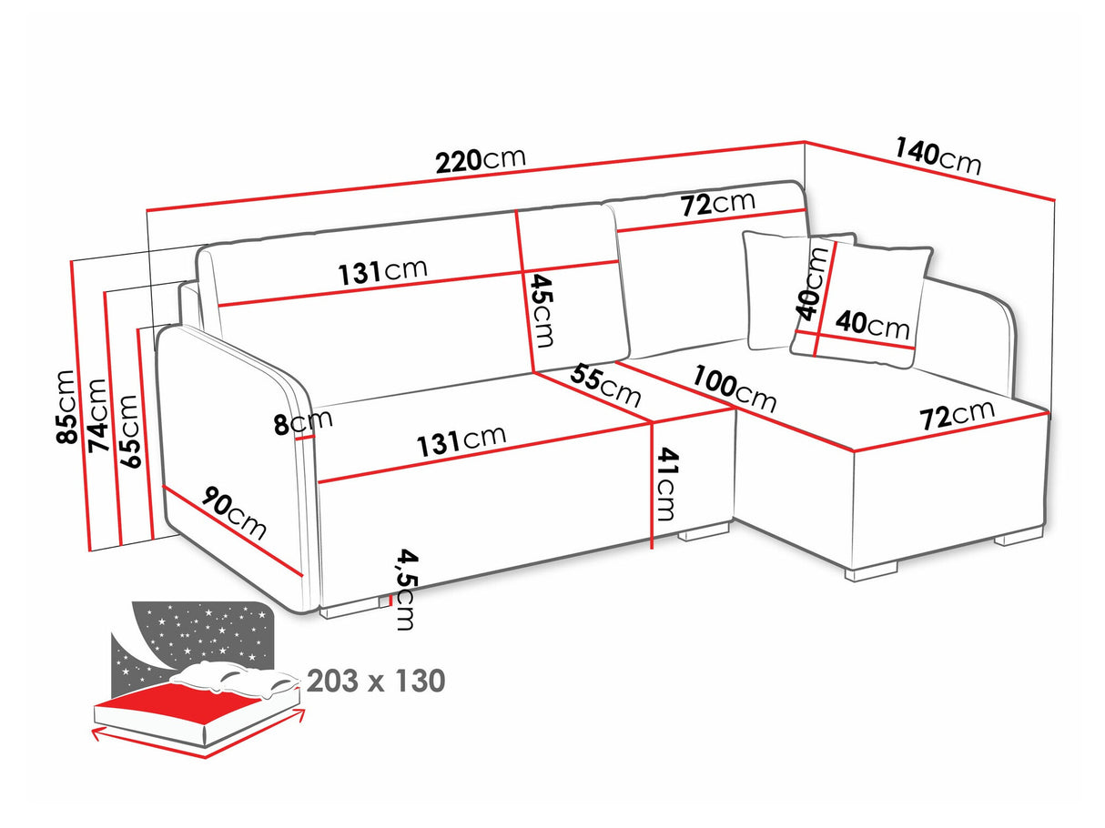Minkštas kampas 591513