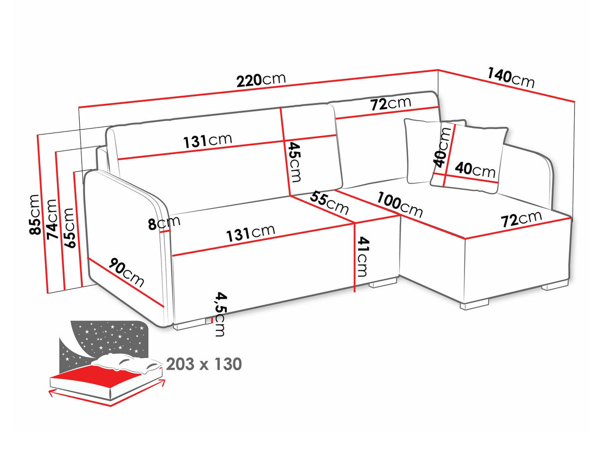 Minkštas kampas 591513