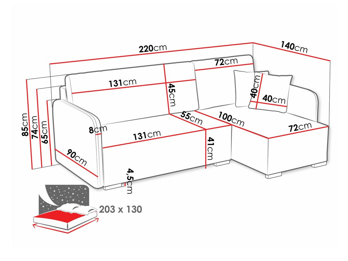 Minkštas kampas 591513