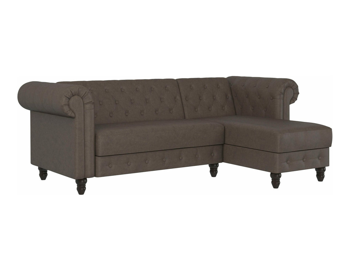 Chesterfield minkštas kampas 513819