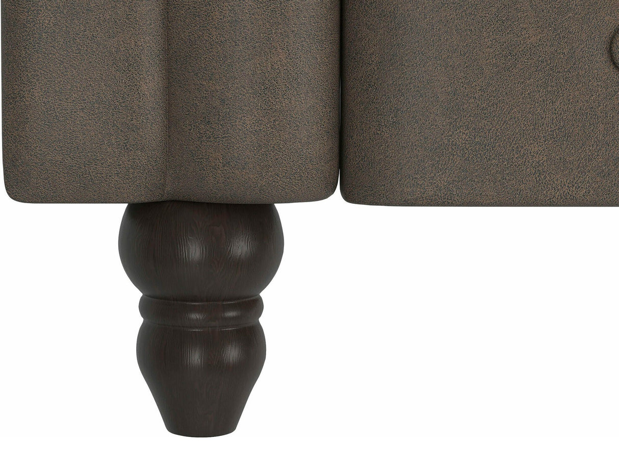Chesterfield minkštas kampas 513819
