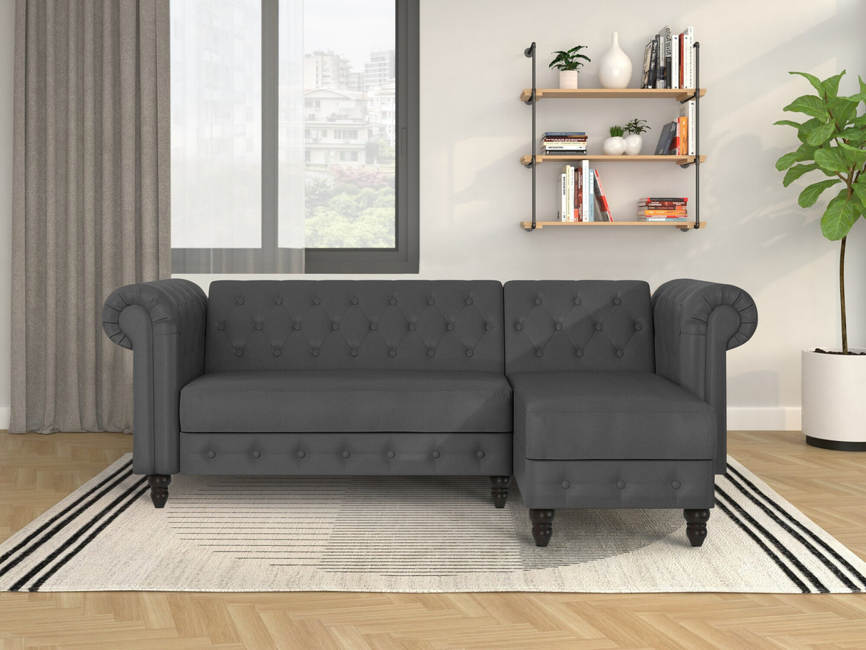 Chesterfield minkštas kampas 513819