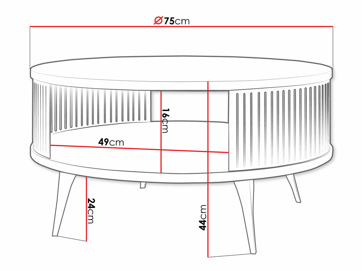 Žurnalinis staliukas 592162