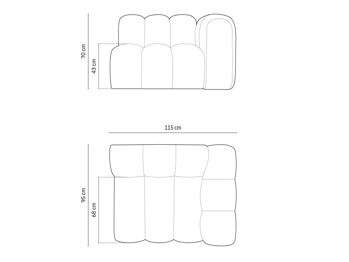 Modulinis fotelis 592967
