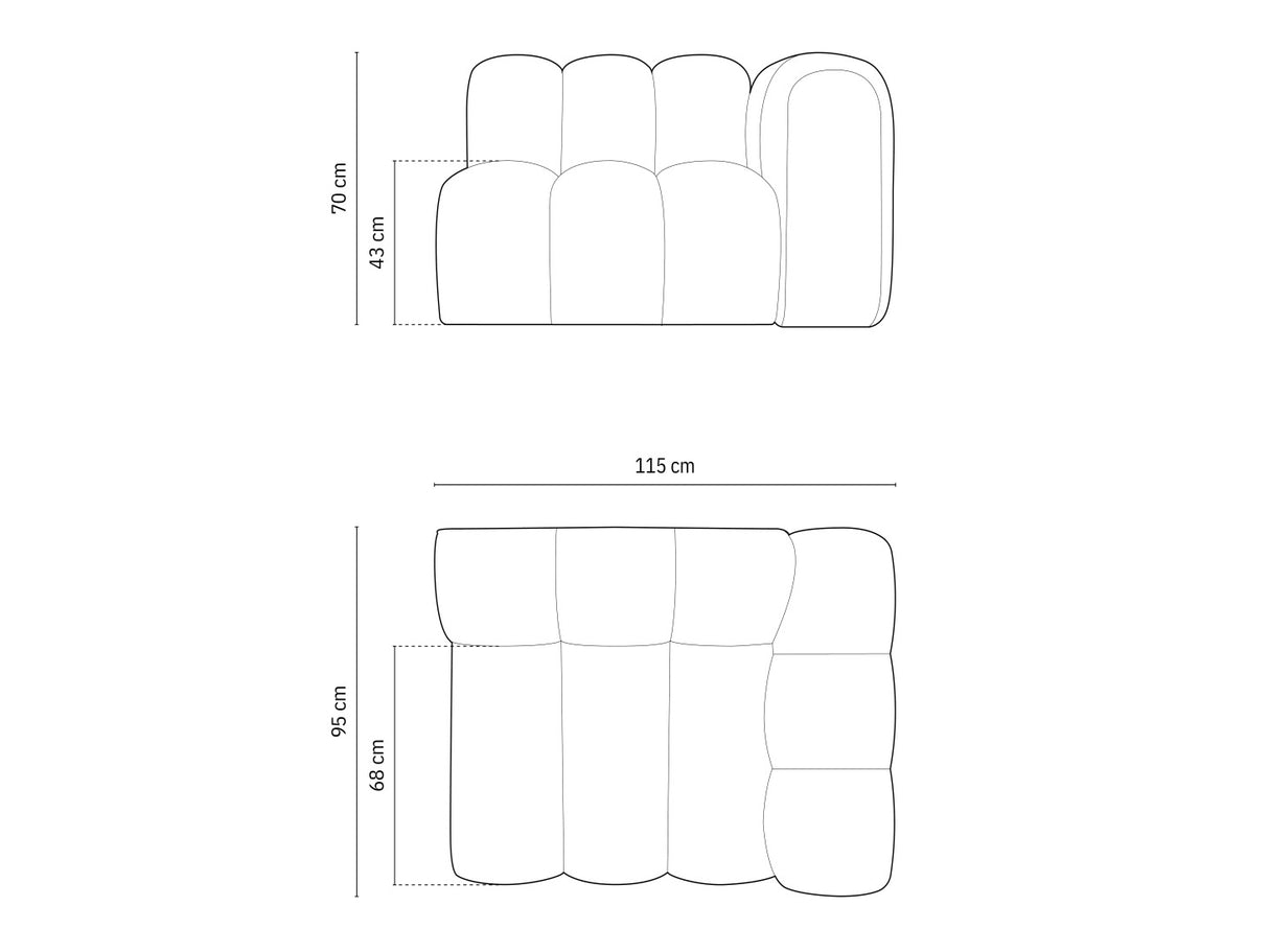 Modulinis fotelis 592967