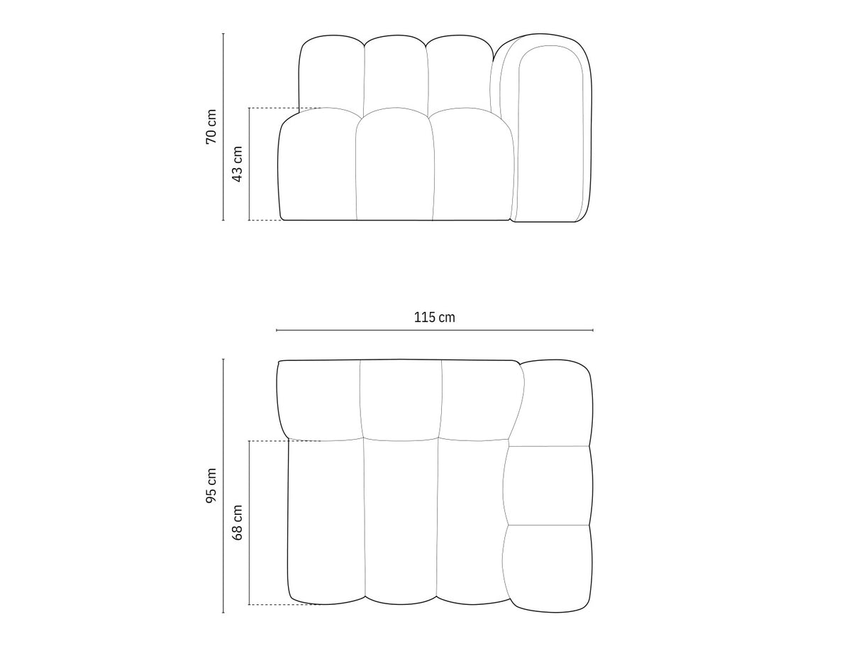Modulinis fotelis 592967
