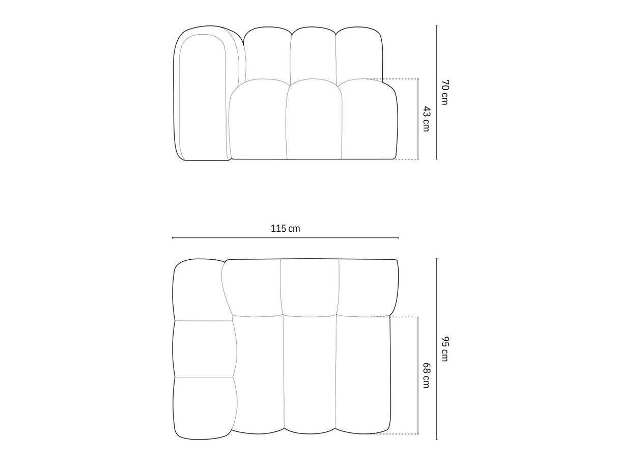 Modulinis fotelis 592967