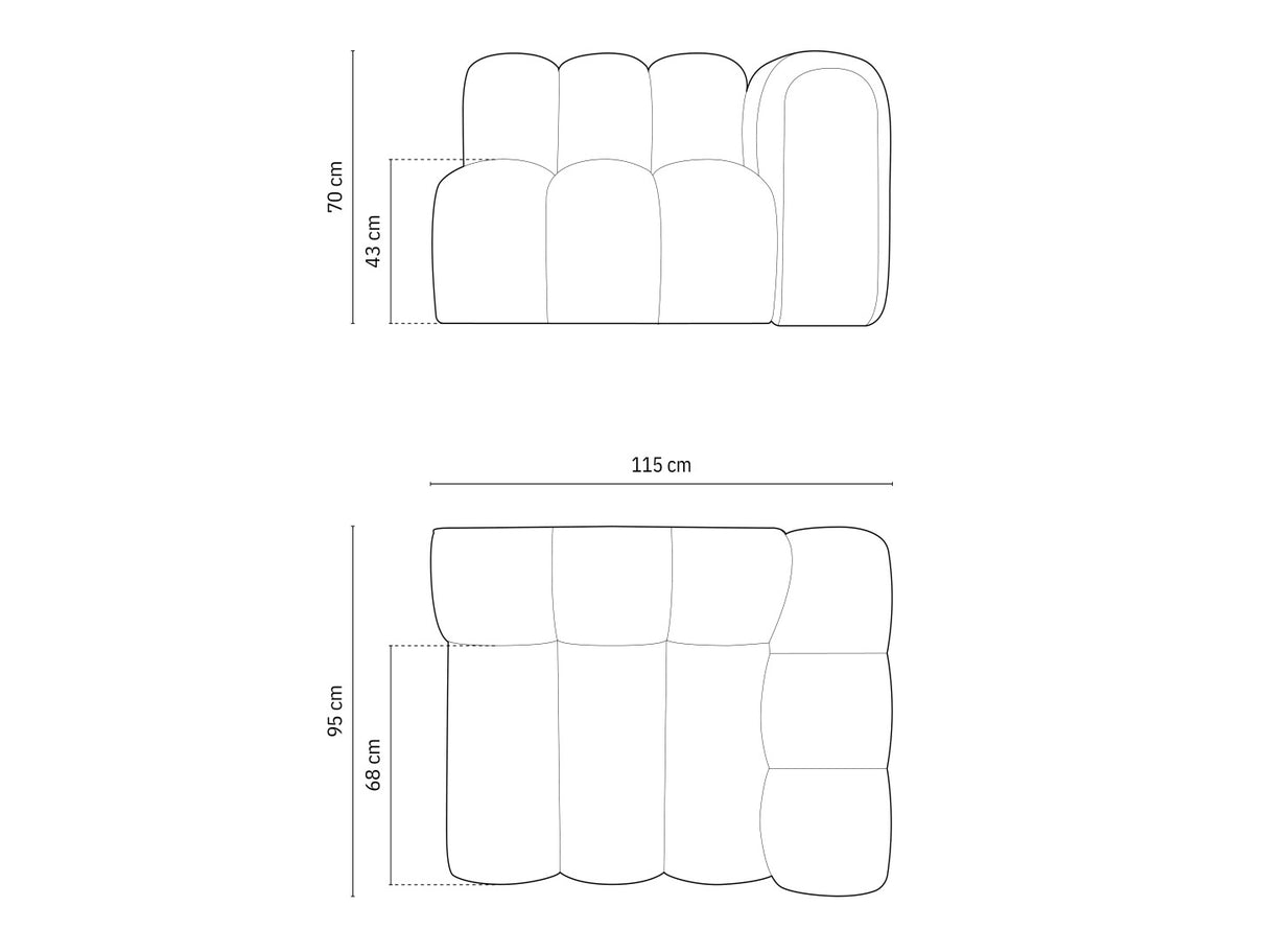 Modulinis fotelis 592967