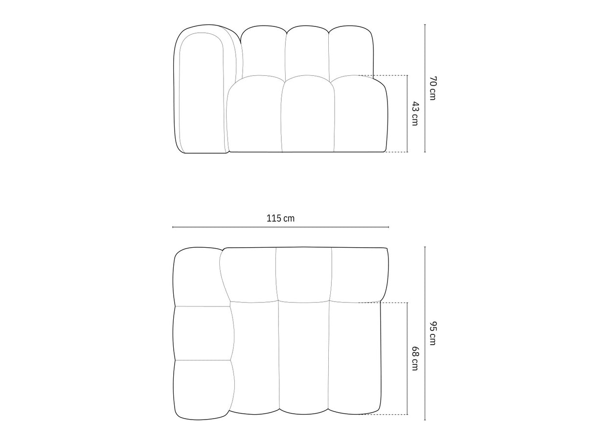 Modulinis fotelis 592967