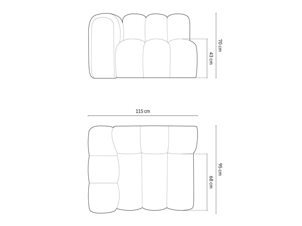 Modulinis fotelis 592967