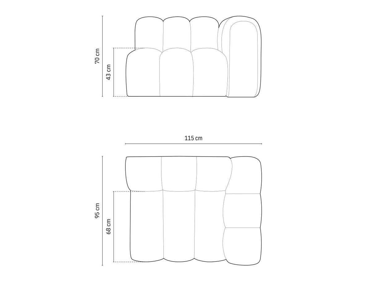 Modulinis fotelis 592967