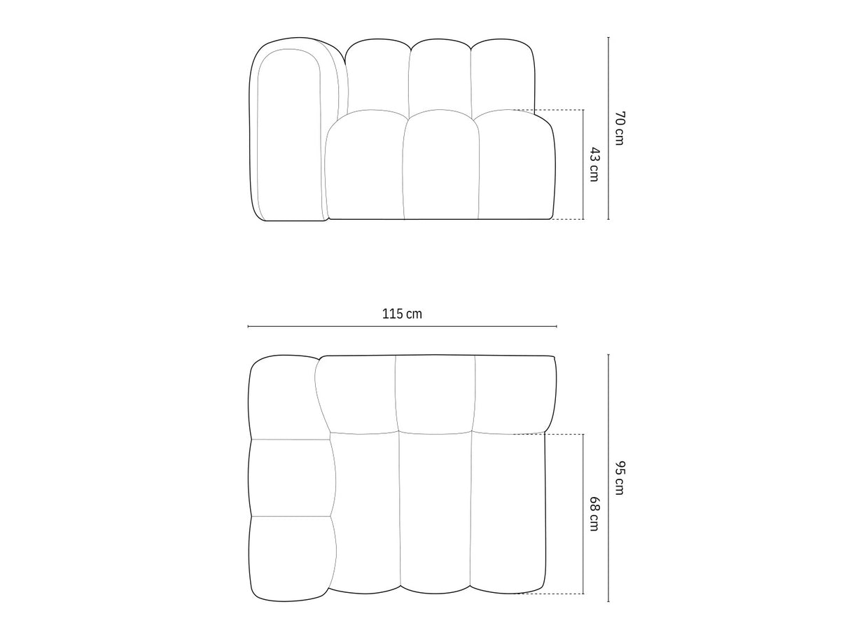 Modulinis fotelis 592967