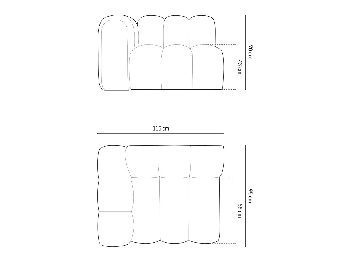 Modulinis fotelis 592967