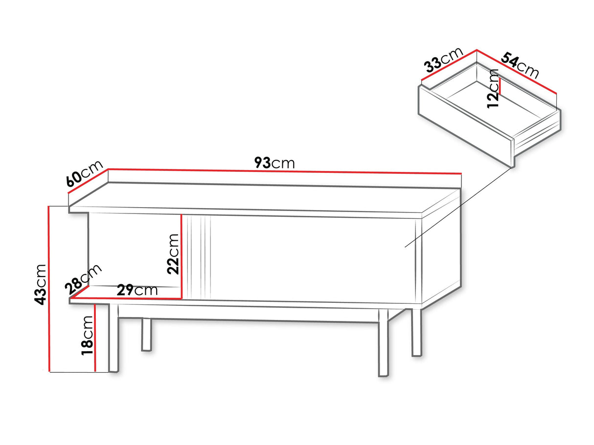 Žurnalinis staliukas 593062