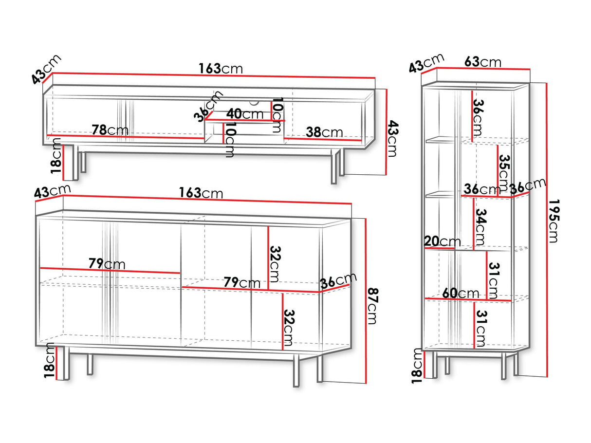 Svetainės komplektas 593079