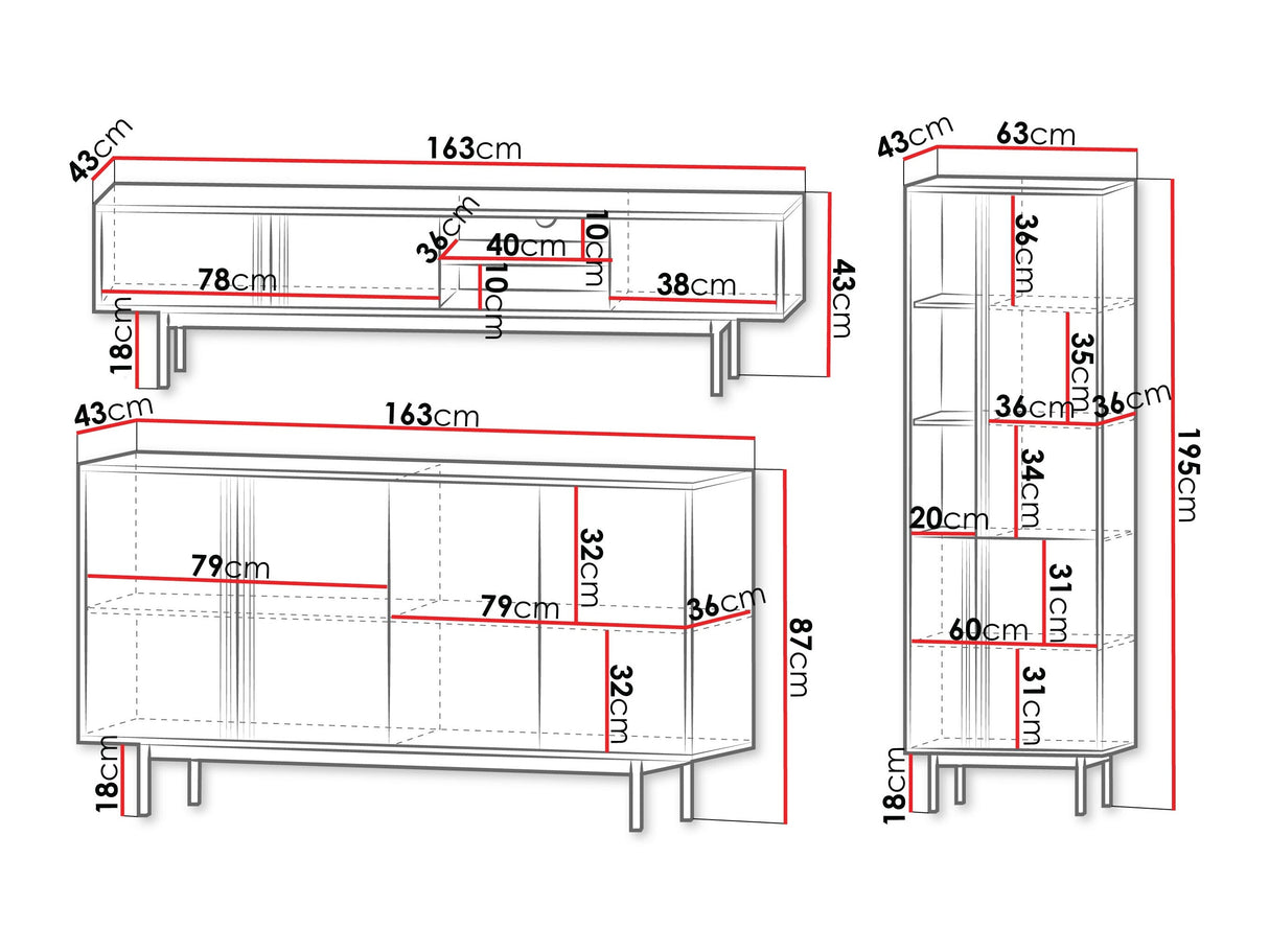 Svetainės komplektas 593079