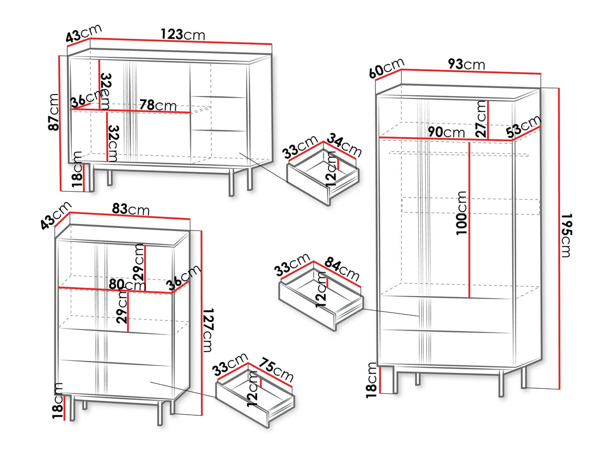 Svetainės komplektas 593228