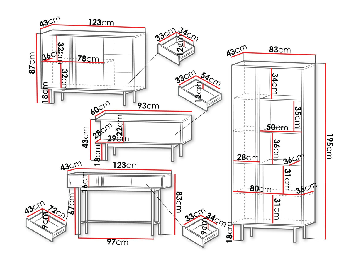 Svetainės komplektas 593239