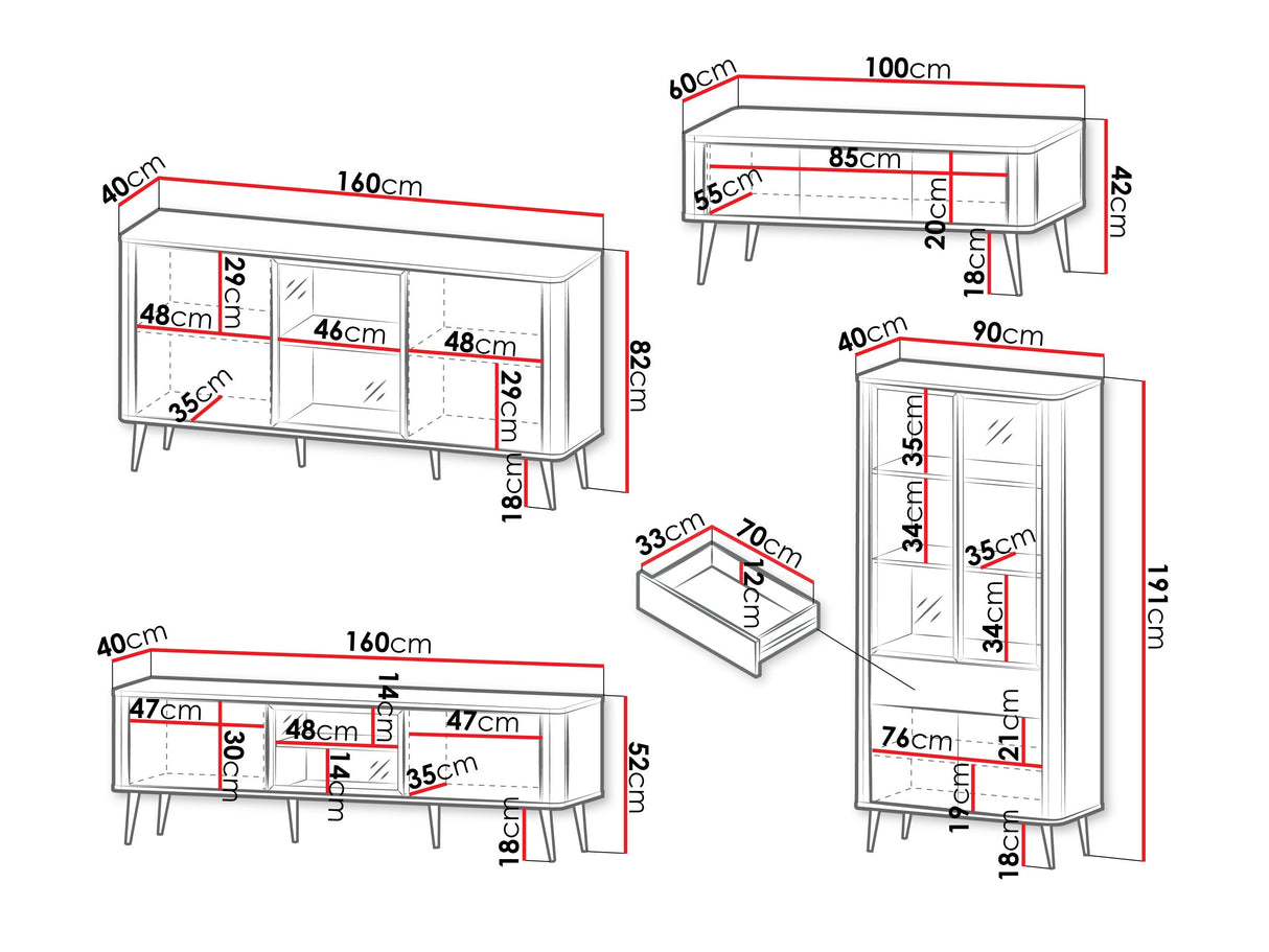 Svetainės komplektas 593282