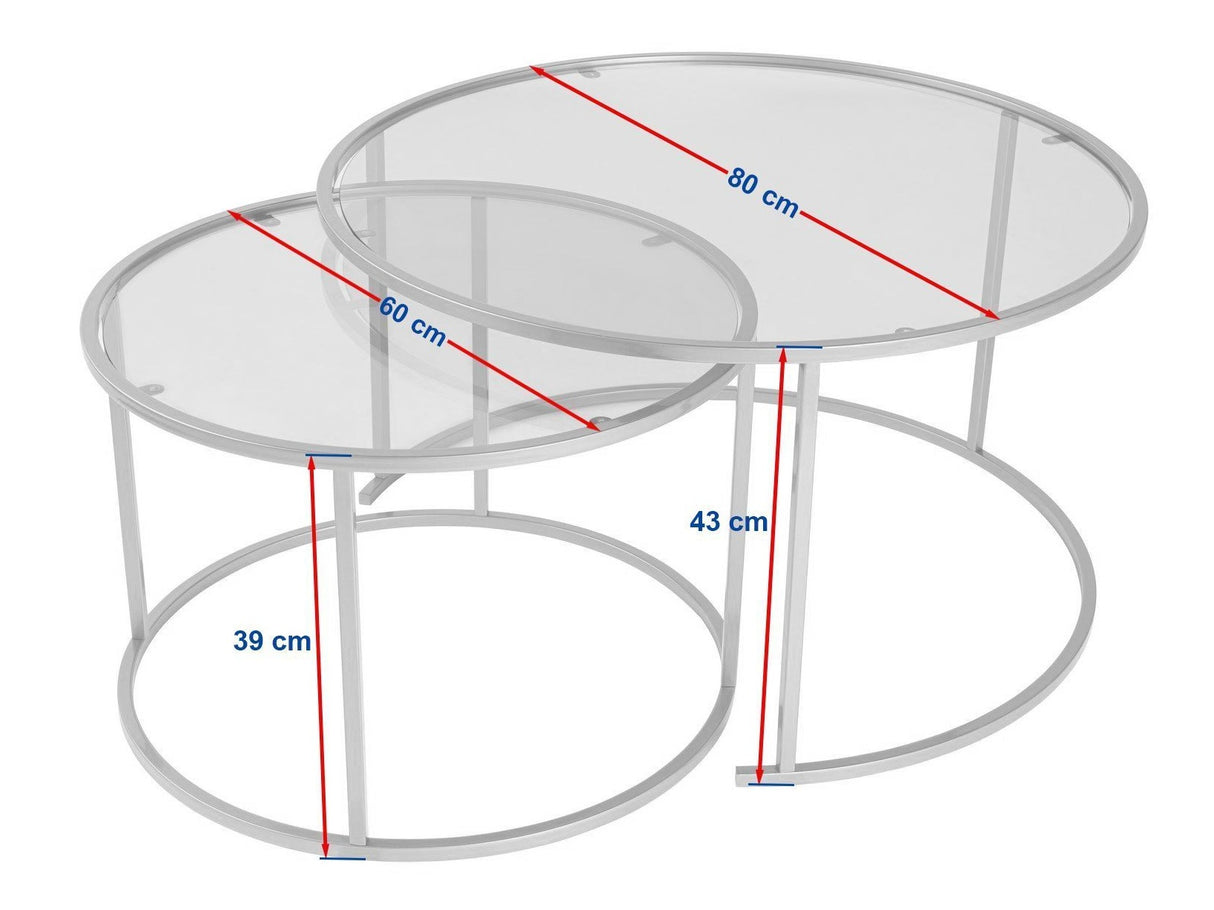 Žurnalinių staliukų komplektas 593404