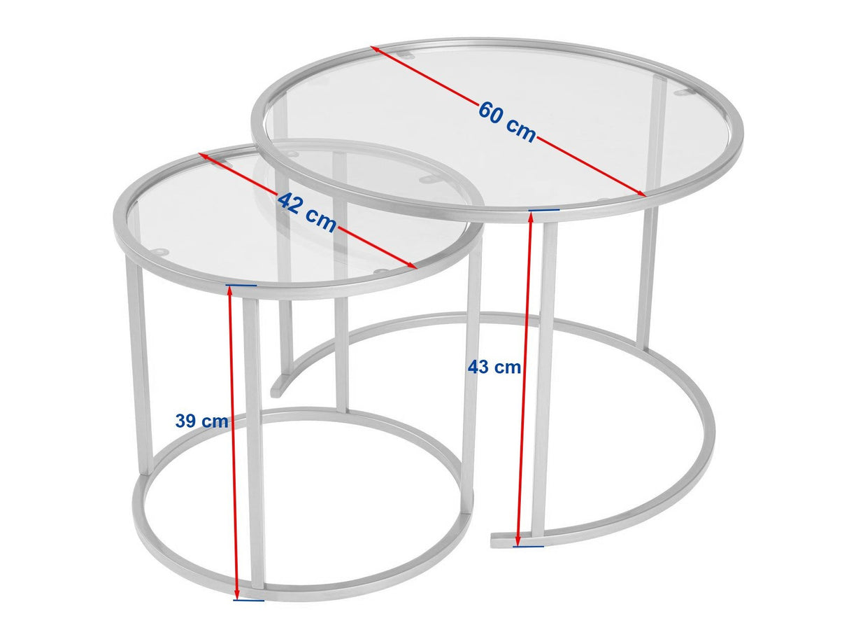 Žurnalinių staliukų komplektas 593476