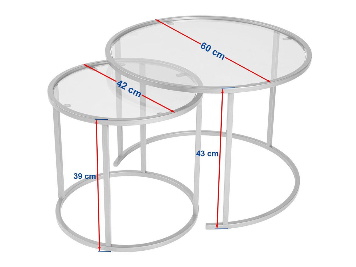 Žurnalinių staliukų komplektas 593483