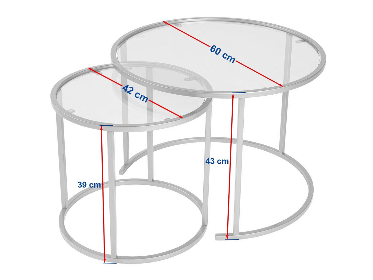 Žurnalinių staliukų komplektas 593483