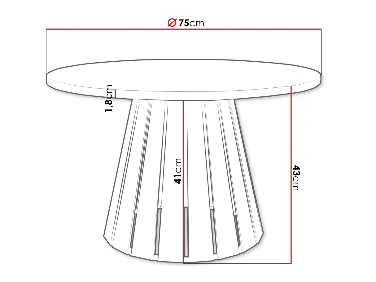 Žurnalinis staliukas 593484
