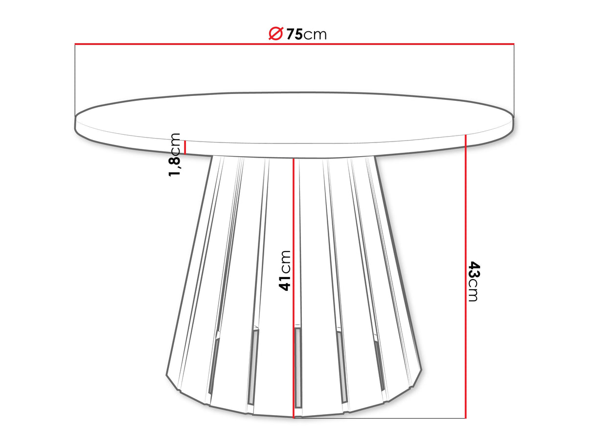Žurnalinis staliukas 593484