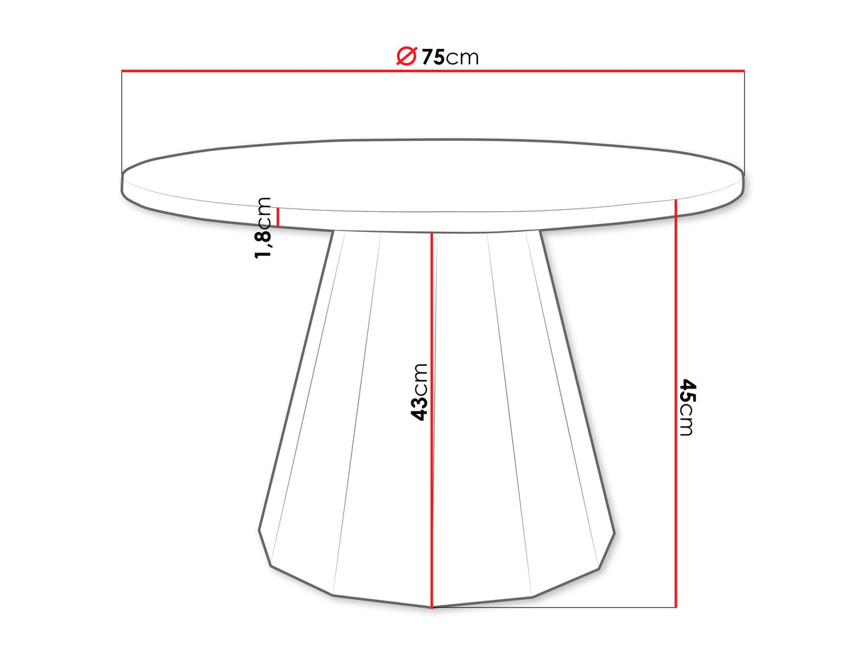 Žurnalinis staliukas 593658