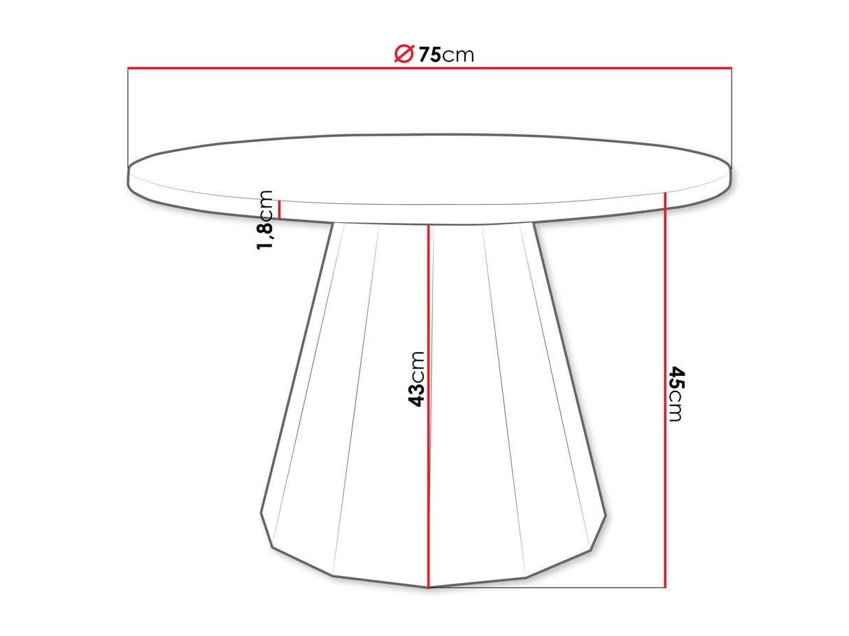Žurnalinis staliukas 593658