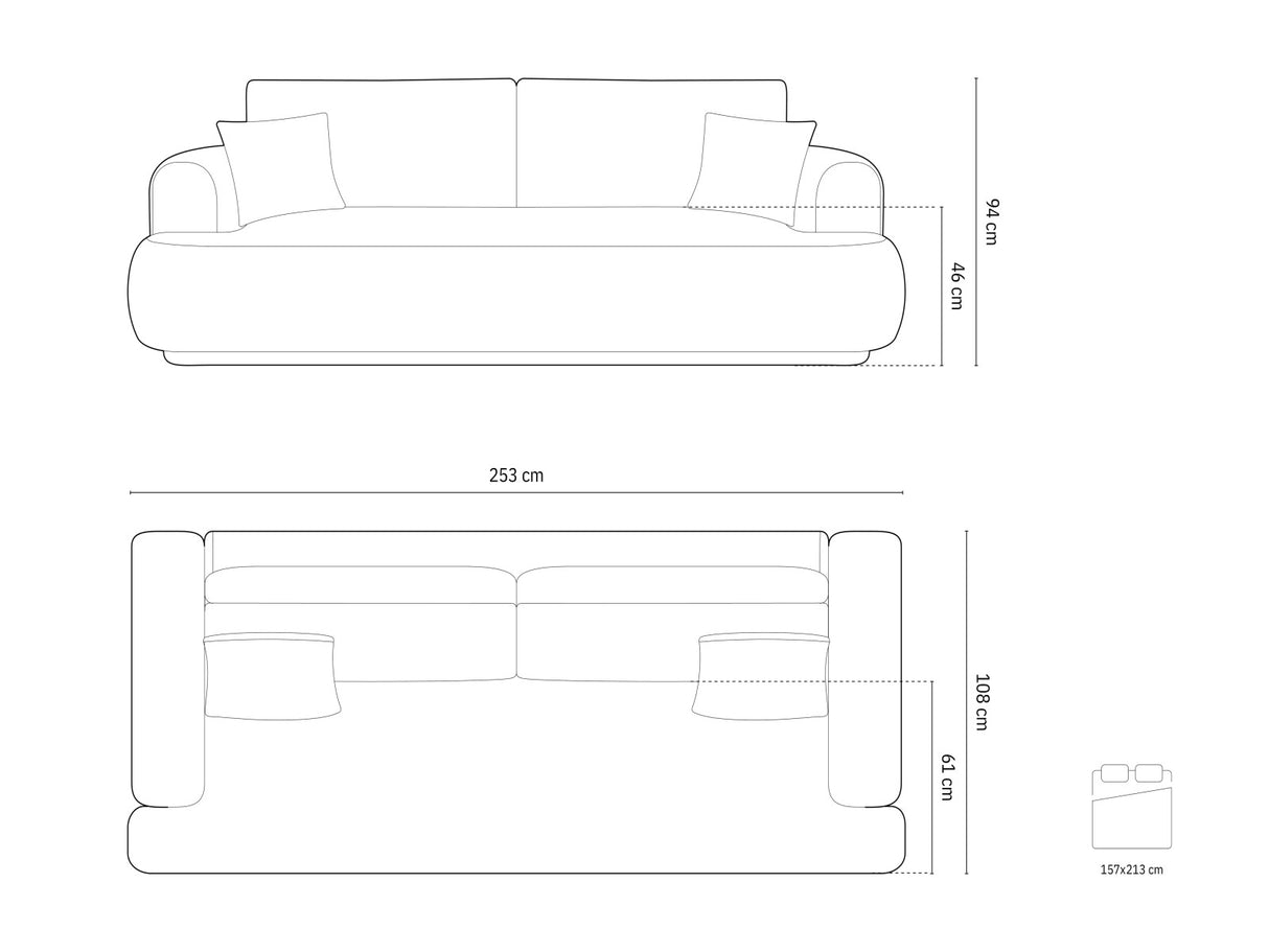 Sofa lova 593717