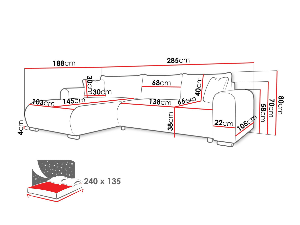 Minkštas kampas 580866